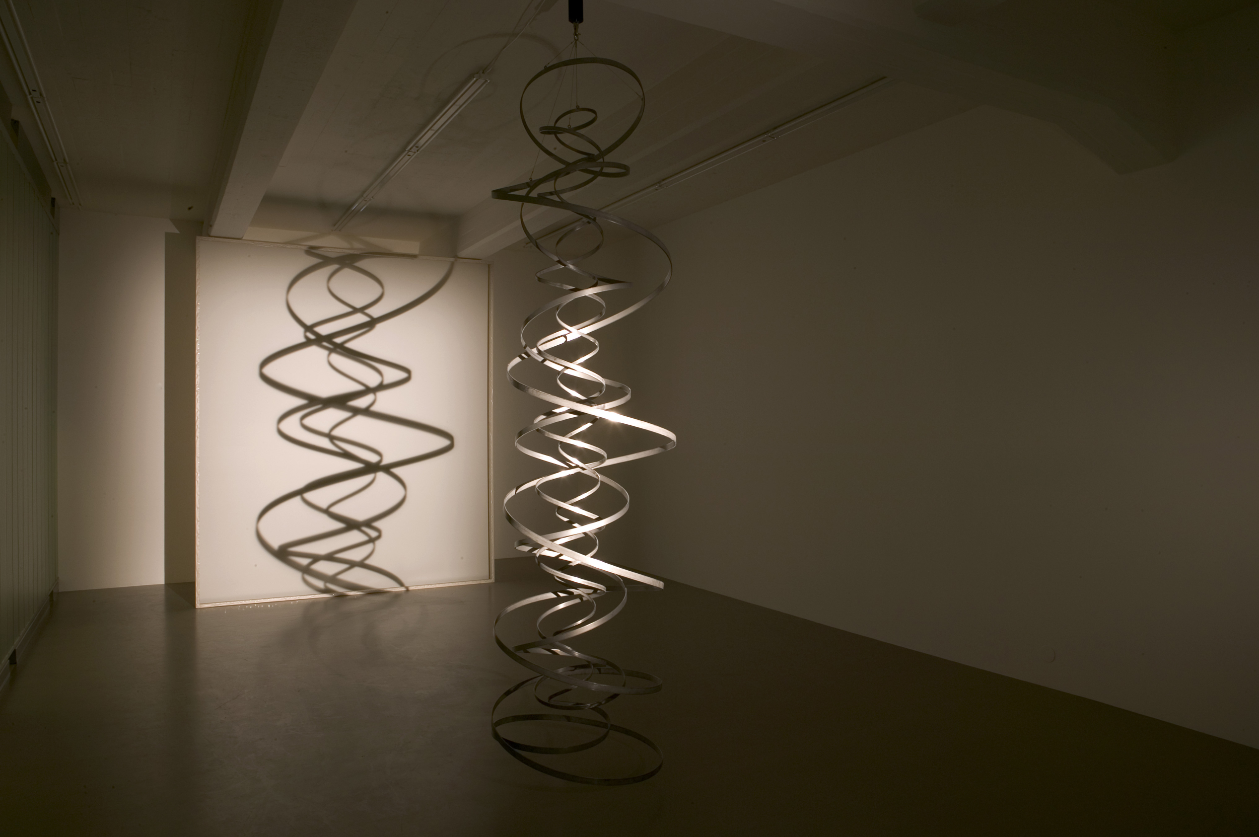 Quadruple Spiral Projection | Buffalo AKG Art Museum
