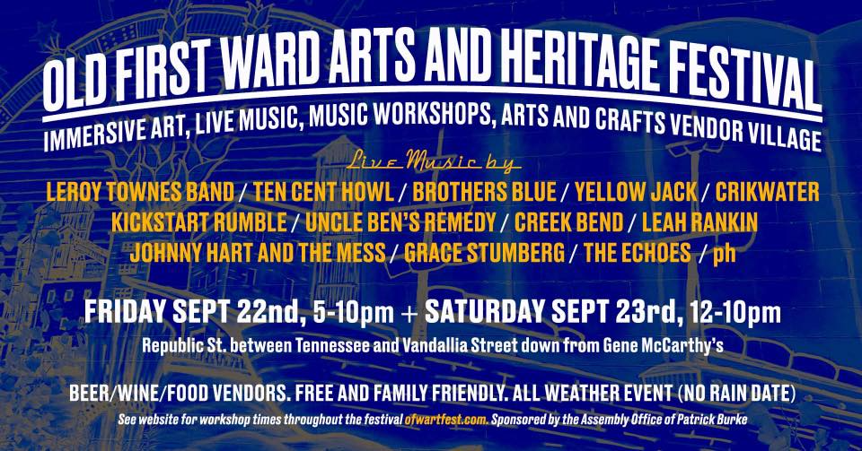 Old Ward Heritage Festival poster