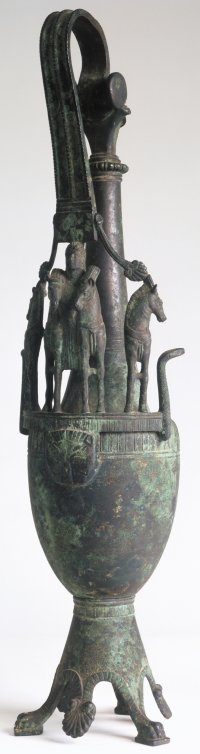 Tall Verte Ewer (replica, Pompeii revival style)