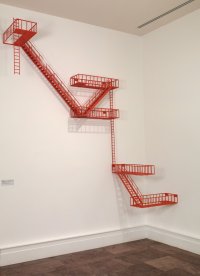 Second Means of Egress (Orange) | Buffalo AKG Art Museum