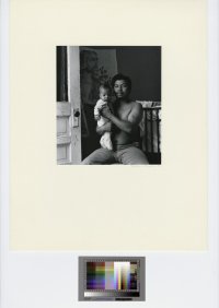 Untitled (Young man with baby) from the series Lower West Side, 1972-1977