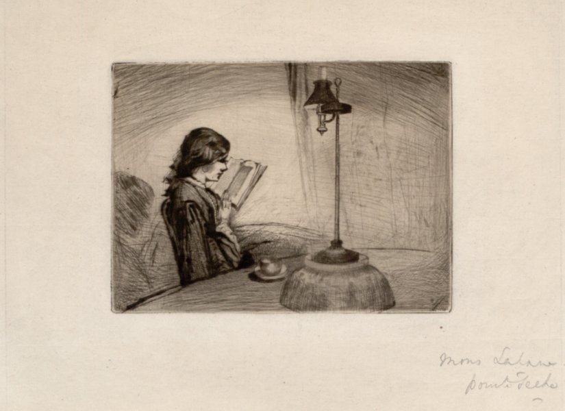 A Lady Reading