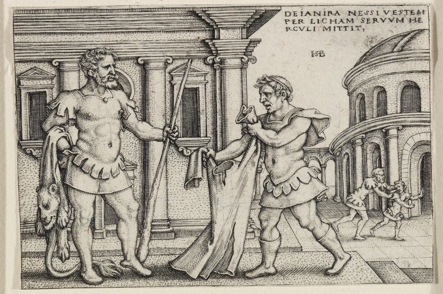 Deianira Nessi Vestum Per Licham Servum Reuli Mittit (Receiving the Shirt of Nessus from Lichas) from the series Labors of Hercules