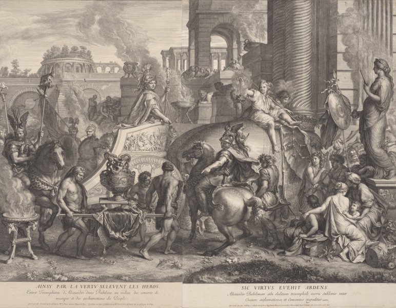 Alexander's Triumphal Entry into Babylon