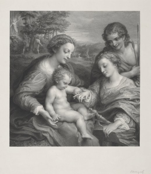 The Mystical Marriage of St. Catherine