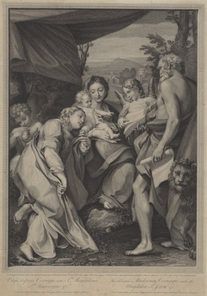 The Madonna and Angels with the Magdalen and Saint Jerome