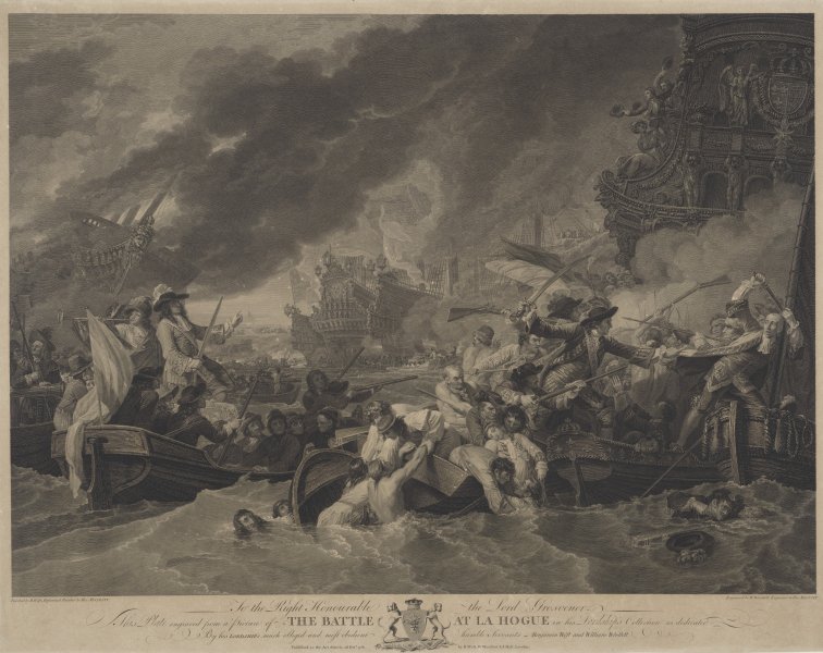 The Battle of La Hogue
