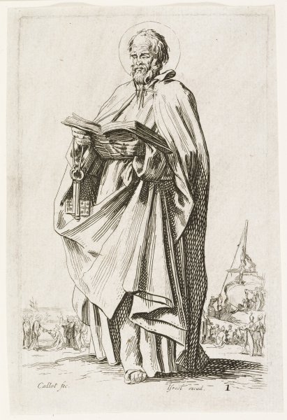 St. Peter from the series The Large Apostles