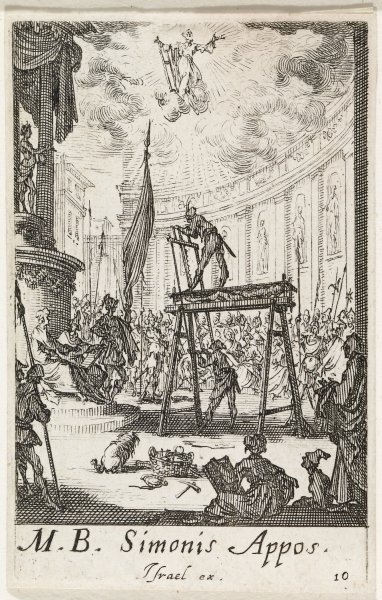 The Martyrdom of St. Simon from the series The Martyrdoms of the Apostles