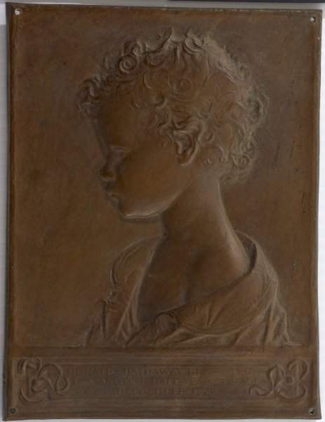 Bust of a Young Boy Facing Left