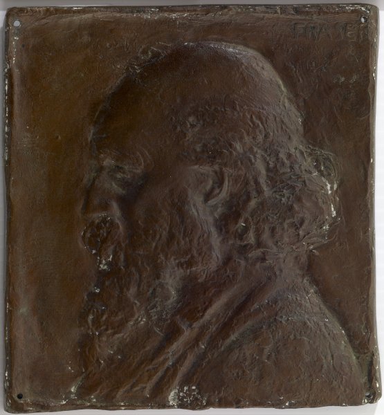 Bust of a Bearded Man Facing Left