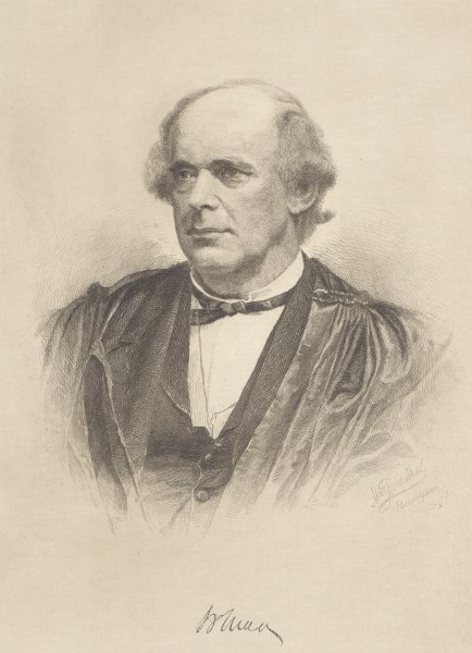 Portrait of Chief Justice Chase