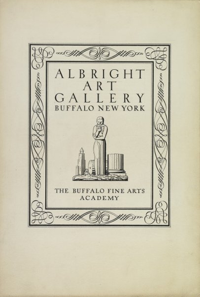 Albright Art Gallery Book Plate