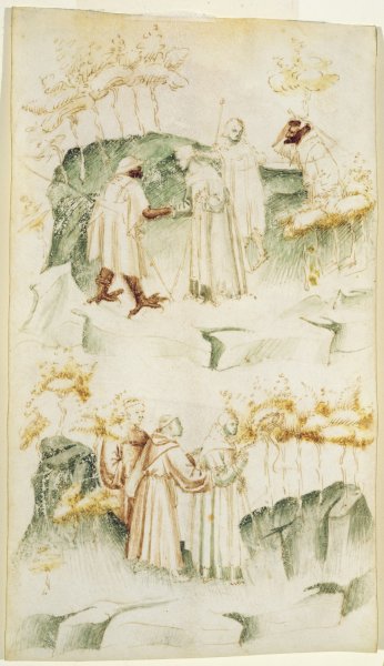 The Dominican, Petrus de Croce, Encountering the Devil and Serpents