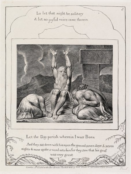 Job's Despair from the series Illustrations of the Book of Job
