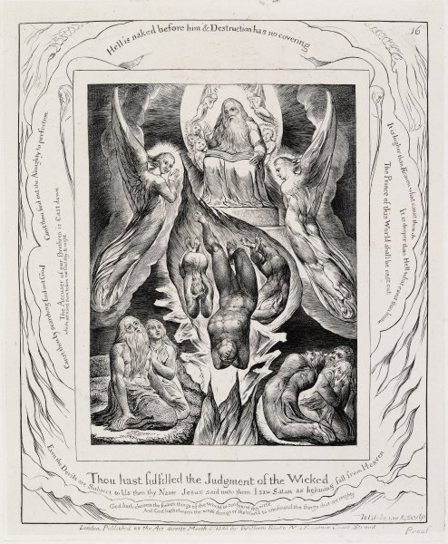 The Fall of Satan from the series Illustrations of the Book of Job