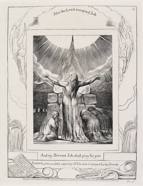 Job's Sacrifice from the series Illustrations of the Book of Job