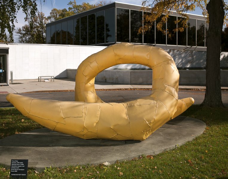 Historypin: Franz West's Sculptures at the Albright-Knox | Buffalo