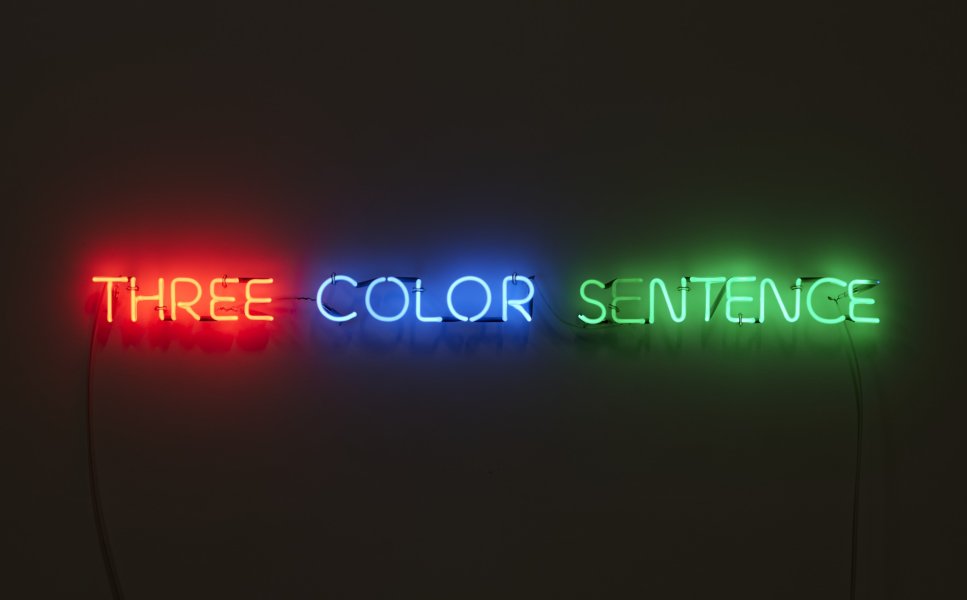 'Three Color Sentence'