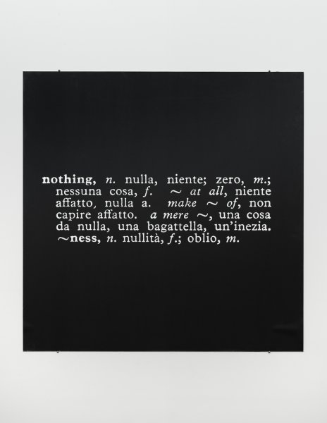 Titled (Art as Idea as Idea) [Nothing in Danish] | Buffalo AKG Art