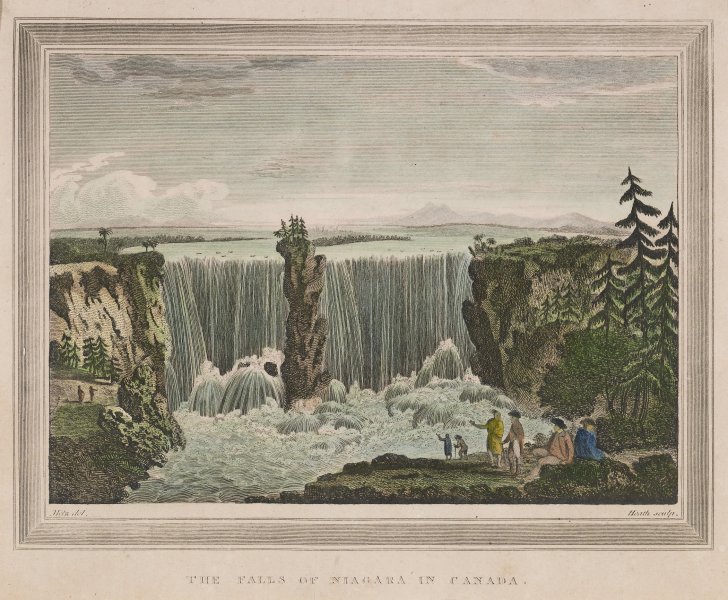 The Falls of Niagara in Canada