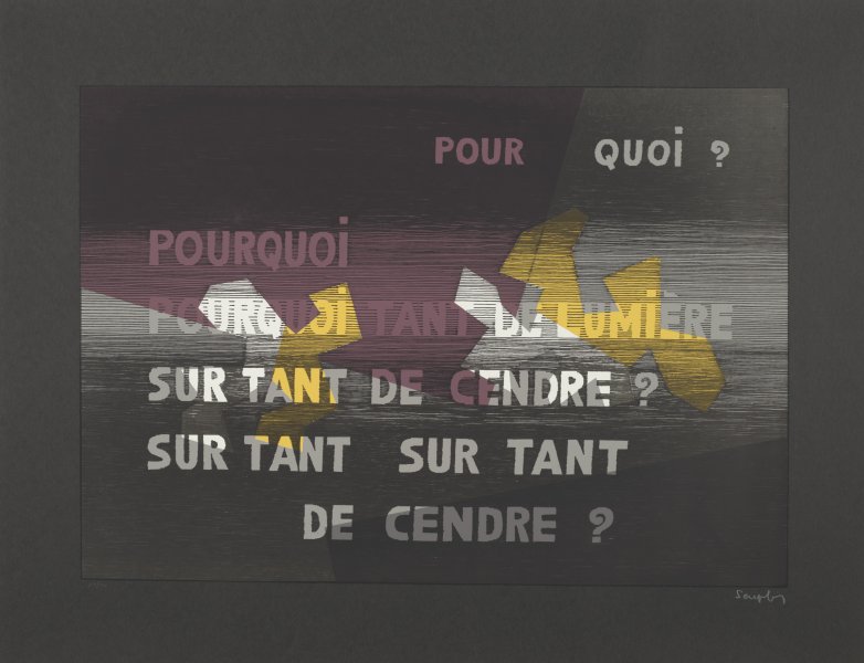 Pour quoi? from the portfolio Intimes Étendues