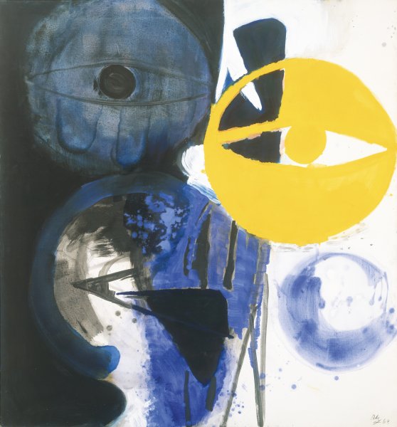 Rhythms in Grey and Yellow | Buffalo AKG Art Museum