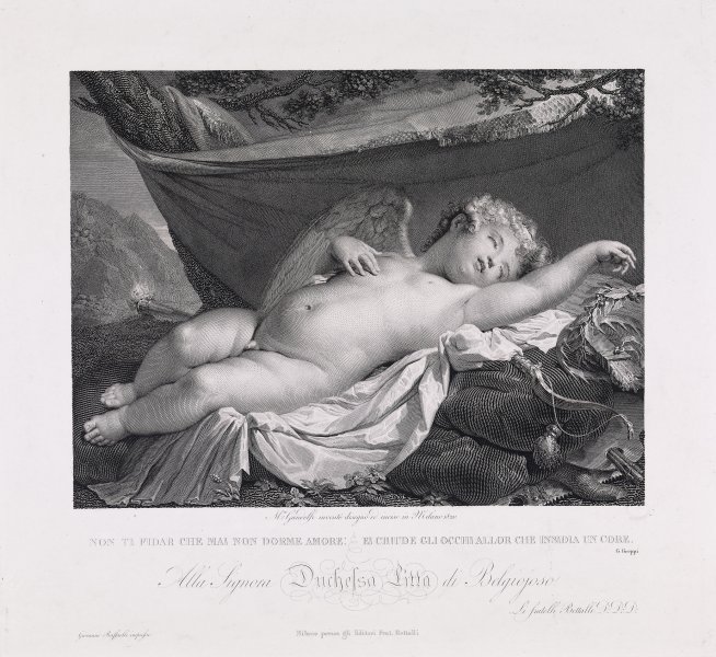 Cupid Sleeping