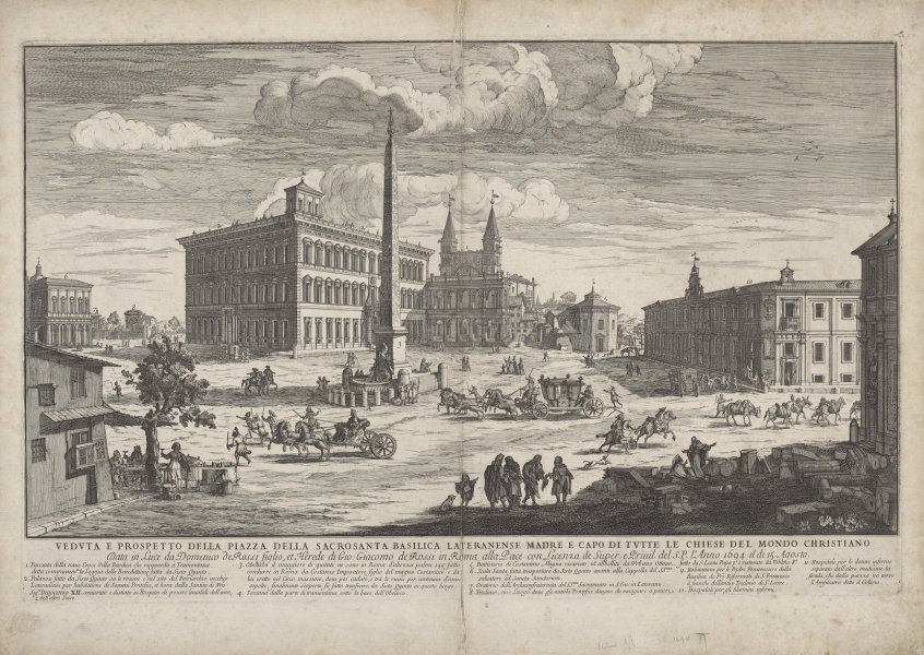 View and Prospect of the Lateran Basilica