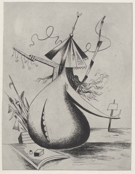 Le Pêcheur (Fisherman) from the portfolio Les Vagabondages Héraldiques (Heraldic Wanderings)