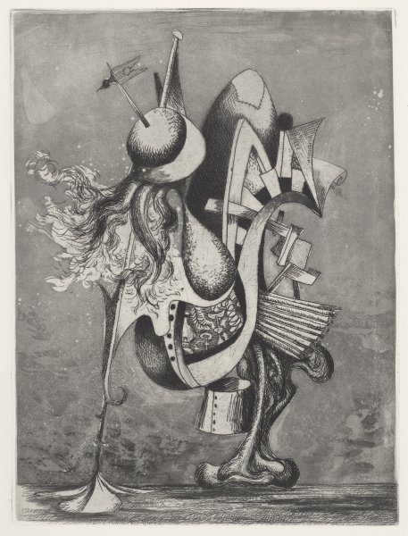 Le Chiffonnier (Ragpicker) from the portfolio Les Vagabondages Héraldiques (Heraldic Wanderings)