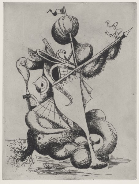 L'Epoux (Bridegroom) from the portfolio Les Vagabondages Héraldiques (Heraldic Wanderings)