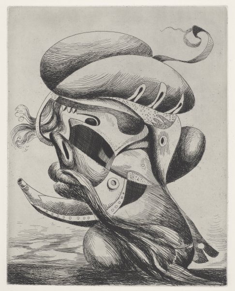 Le Chapardeur (Thief) from the portfolio Les Vagabondages Héraldiques (Heraldic Wanderings)