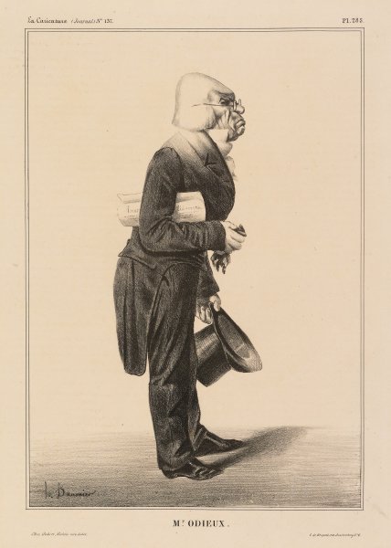 Antoine Odier (La Caricature No. 139)