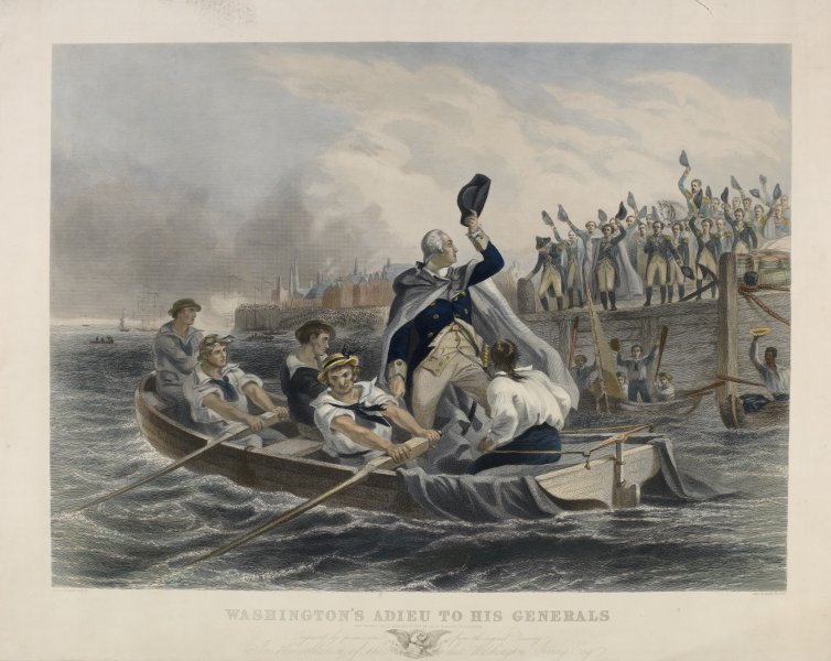 Washington's Adieu to His Generals