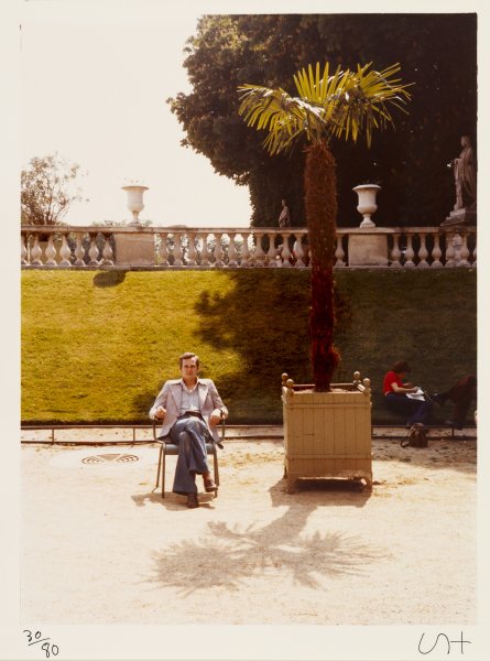 Jean in the Luxembourg Gardens - June 1974 from the portfolio Twenty Photographic Pictures