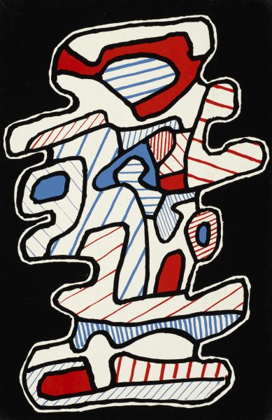 Le Jardin from Banque de l'Hourloupe | Buffalo AKG Art Museum