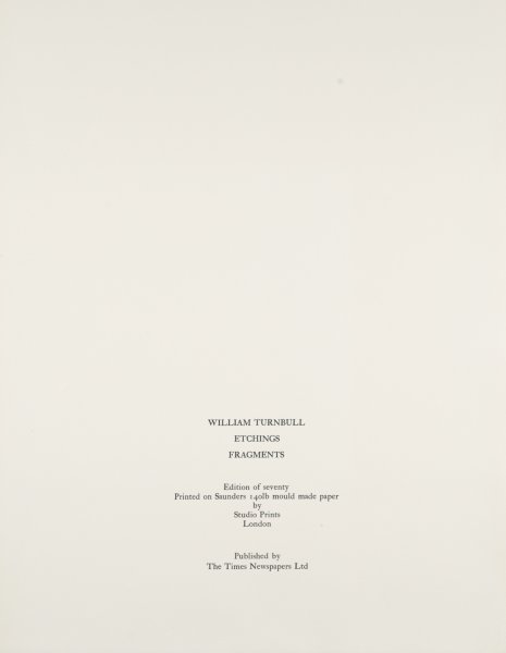 William Turnbull | Buffalo AKG Art Museum