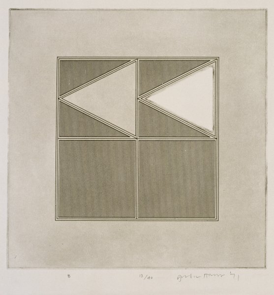 Triangles Within a Square V from the portfolio Triangles Within a Sqaure