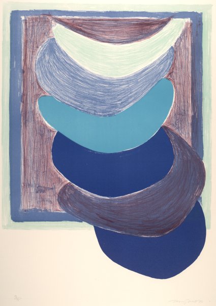 Blue Suspended Form