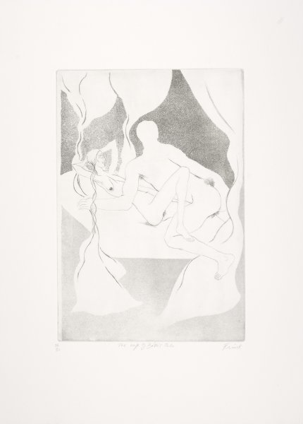 The Wife of Bath's Tale from a series of illustrations of Chaucer's Canterbury Tales
