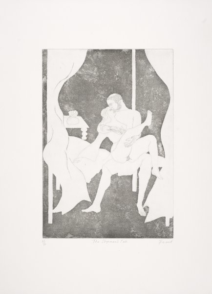 The Shipman's Tale from a series of illustrations of Chaucer's Canterbury Tales