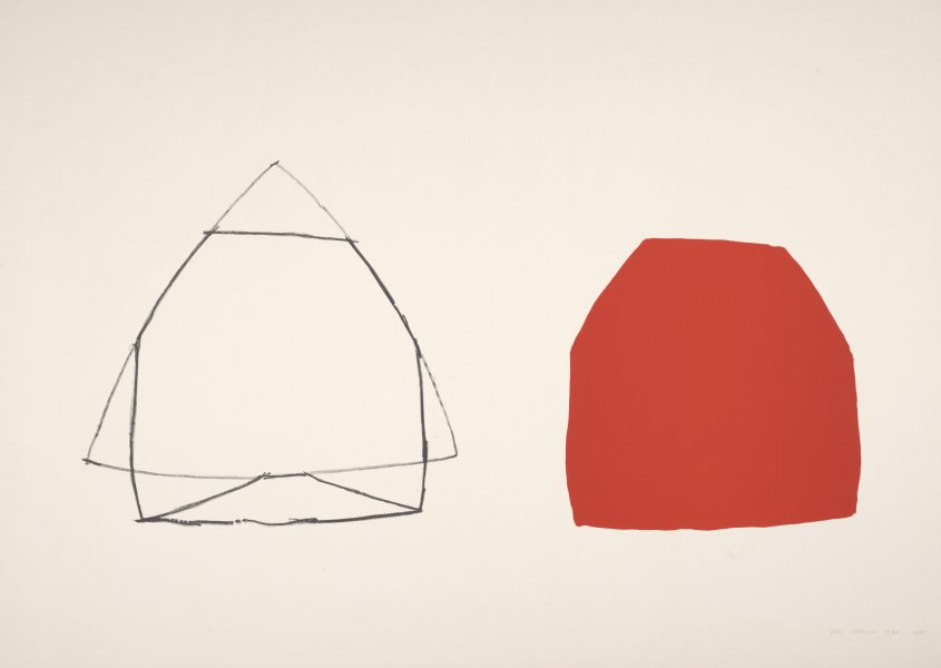 Double Red Litho