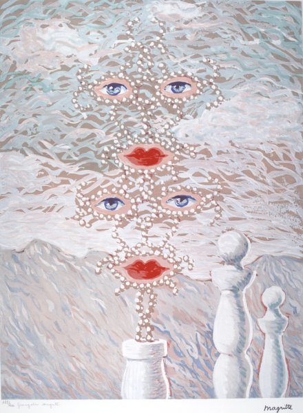 Untitled from the portfolio La philosophie de la peinture de Rene Magritte (Volume I)