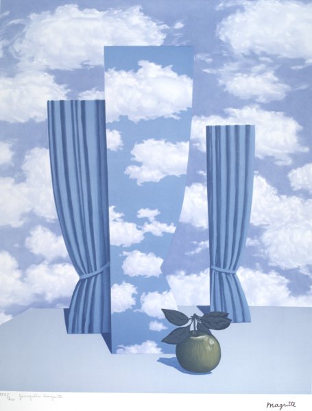 Untitled from the portfolio La Philosophie de la peinture de Rene Magritte (Volume I)