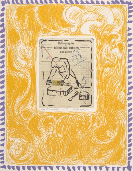 untitled prints from the series Papiers Traites