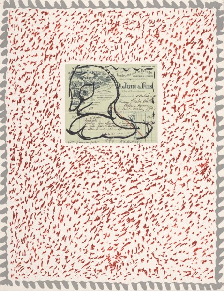 untitled from the series Papiers Traites