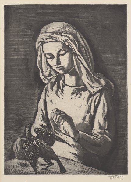 Girl With a Bird