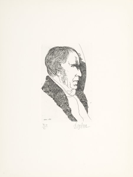 Gustave Courbet from the portfolio Laus Pictorum