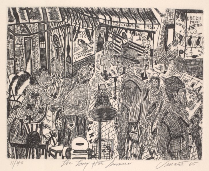 The Long Hot Summer from the portfolio Eight Etchings